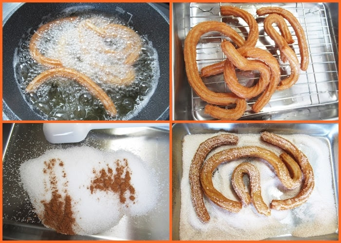 チュロス ディズニー公式レシピ作ってみた 親子で一緒に簡単お菓子作り アラフォー夫婦 簡単 家ごはん日和