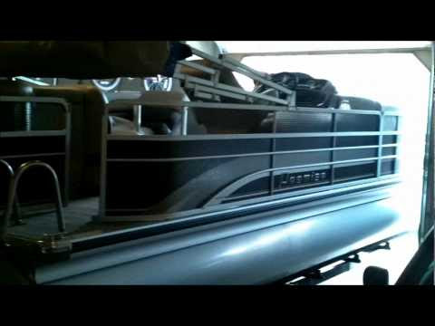 Video Pontoon Boat Depth Finder Mount