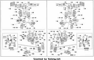 Kotobukiya 1/72 HMM Zoids Shield Liger English Color Guide & Manual