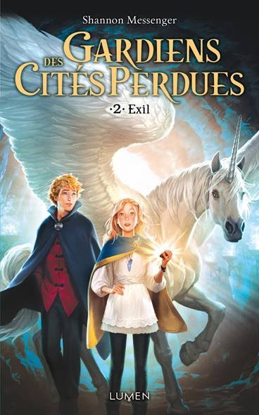 Couverture Gardiens des Cités perdues, tome 2 : Exil