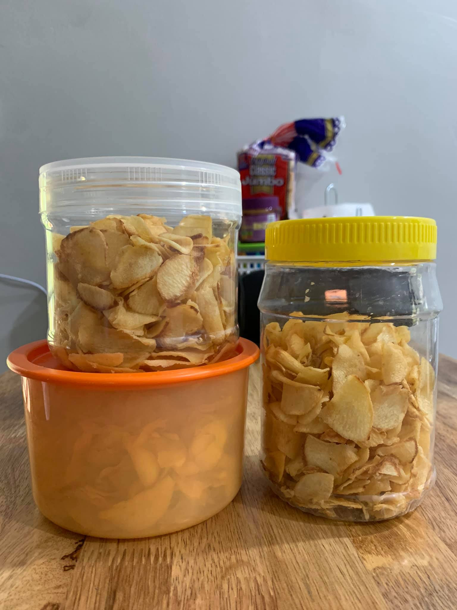 Cara untuk membuat Kerepek Ngaku. Kerepek bermusim yang 