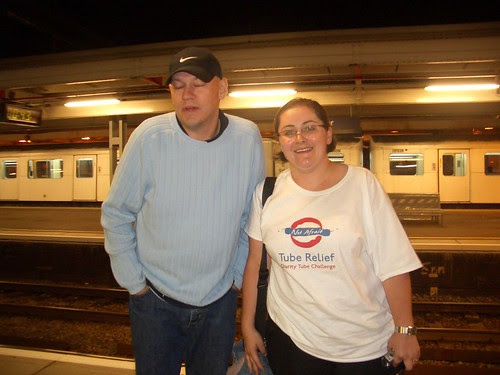 Peter and Fimbi at Upminster
