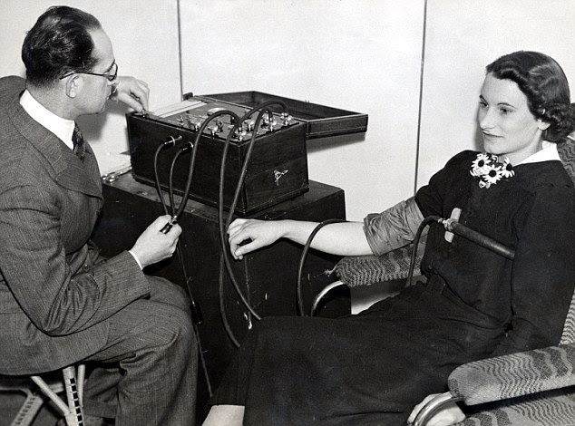 Interrogators have long used polygraphs to detect untruths, but a new full-body suit is said to be more reliable than previous lie detectors (archive picture)