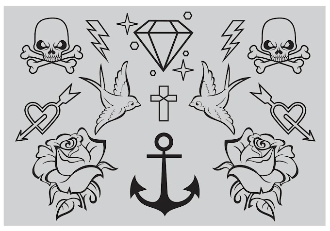 [View 44+] Old School Tattoo Designs Black And Grey