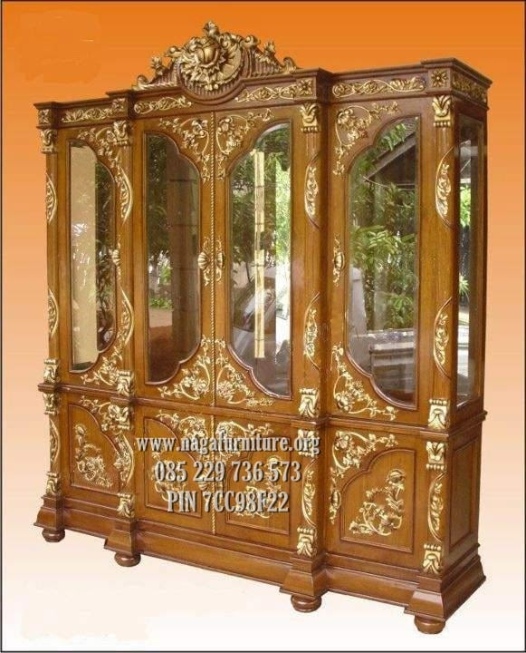 Jual Lemari Hias Pajangan Jati Minimalis Modern Terbaru Jual Lemari Hias Pajangan Jati Minimalis Modern Terbaru
