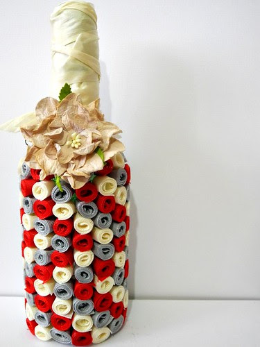 Altered Bottle Vase