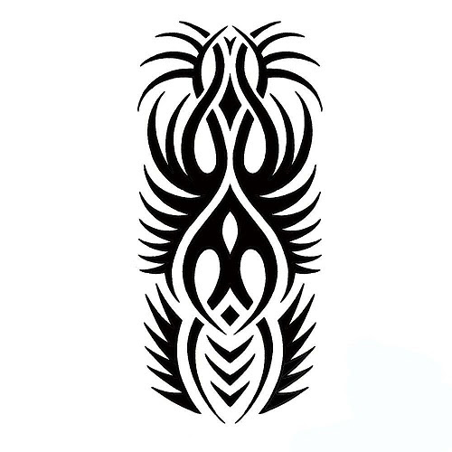 tribal tattoos forearm design