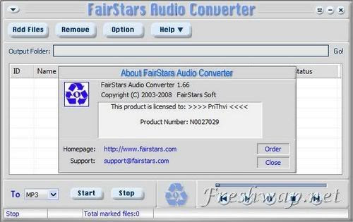 Portable FairStars Audio Converter.1.66 Portable FairStars Audio Converter.1.66
