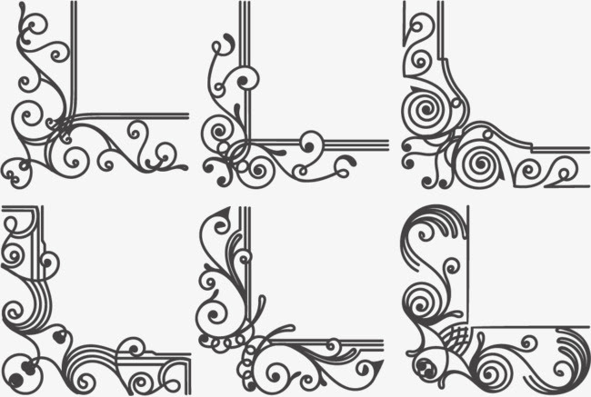 Download Corner Border Vector at GetDrawings | Free download