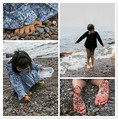 A Day at the Beach - Cut Face Creek in Grand Marais