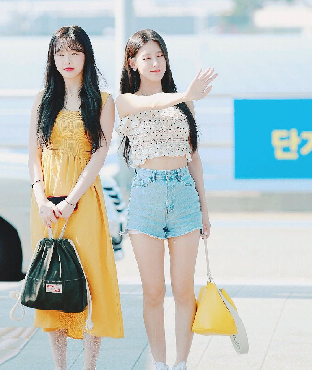 Gidle身材对比，宋雨琦新闻生图身材一言难尽|身材|发色|宋雨琦_新浪新闻