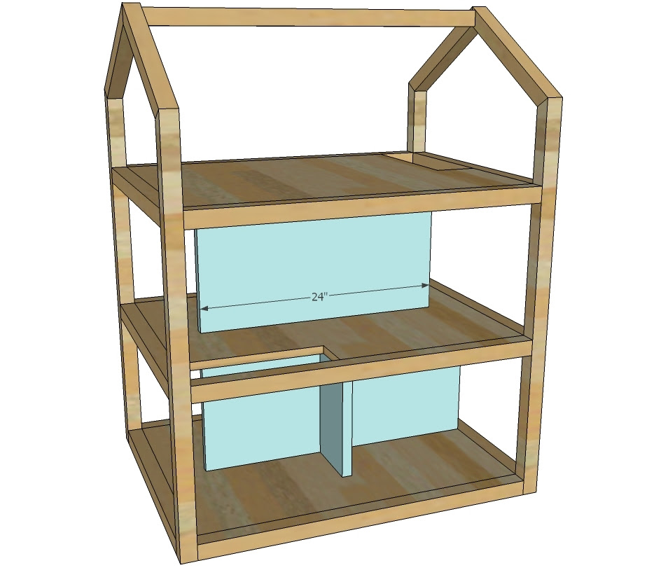 Ana White Dream Dollhouse - DIY Projects