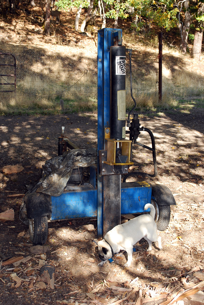 Homemade unicorn wood splitter | Sinpa