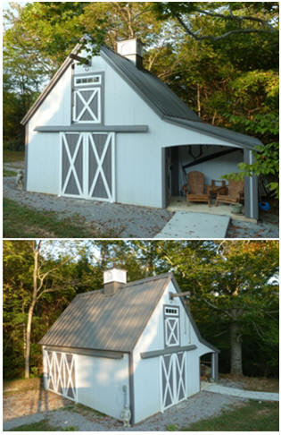 mini pole-barn, shed, shop and studio plans - customers