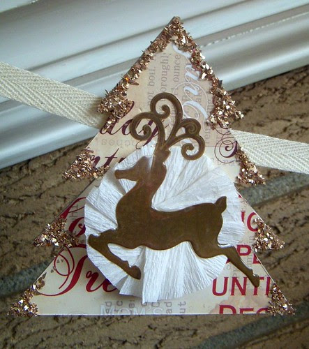 Deer on Tree Banner Piece