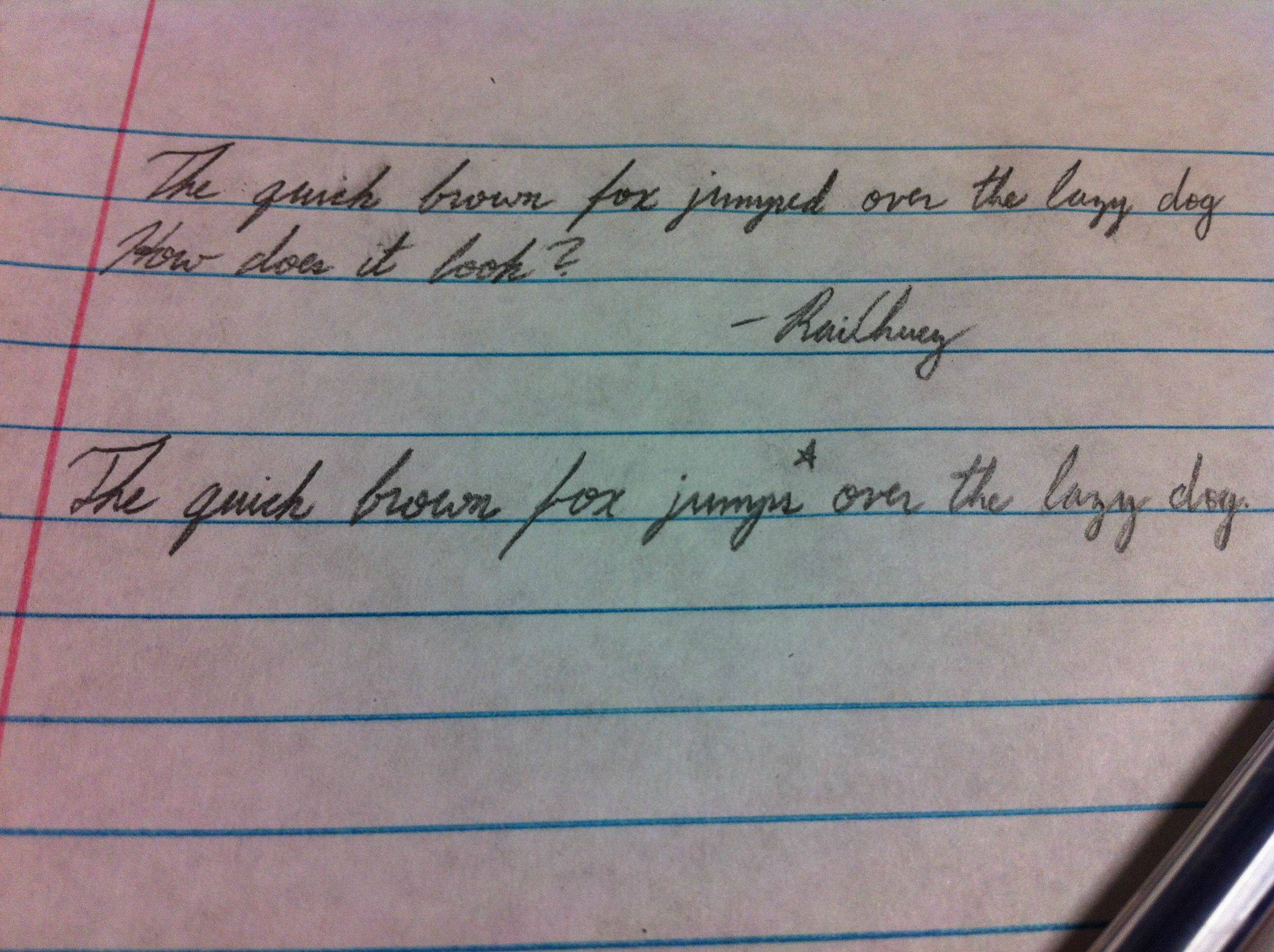 What is the Meaning of Slanted Handwriting? Graphology – Handwriting & Graphology