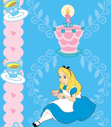 不思議の国のアリスの部屋 アイコン 壁紙 画像 イラスト