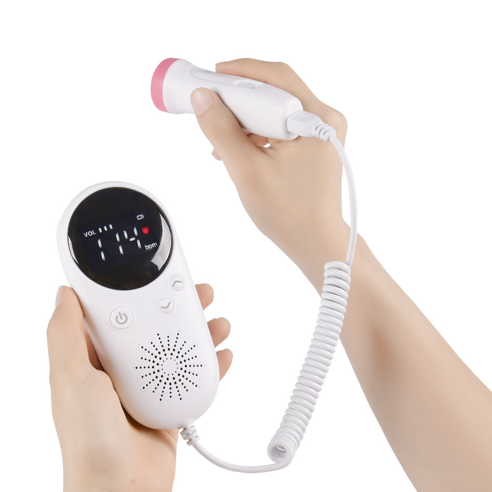 W8 25 No Radiation Baby Fetal Doppler Meter Baby Heart Rates Monitor Lcd Products Fetal Doppler In Store For Sale Buy Fetal Doppler For Sale Fetal Doppler In Store Fetal Doppler Meter Baby Heart
