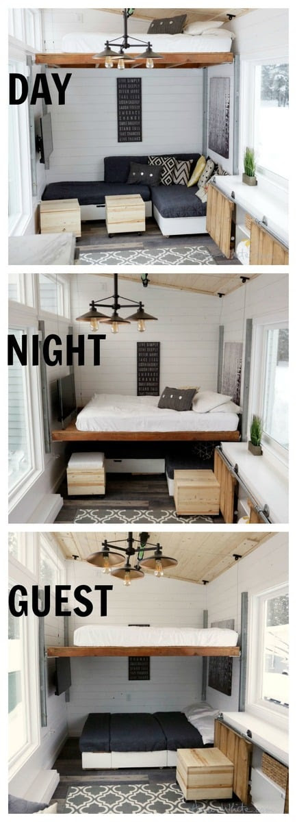 Ana White DIY Elevator Bed for Tiny House DIY Projects Ana White DIY Elevator Bed for Tiny House DIY Projects