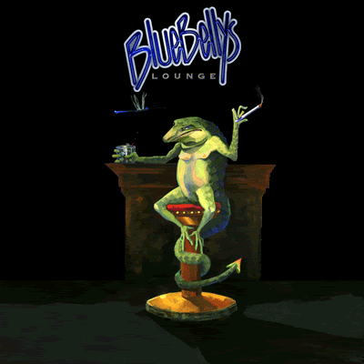 Bluebelly lizards Lounge lizards lizard art Louise