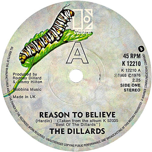 45cat - The Dillards - Reason To Believe  I've Just Seen A Face ...