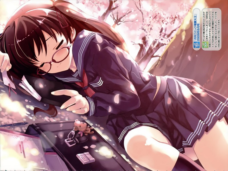  anime school girl