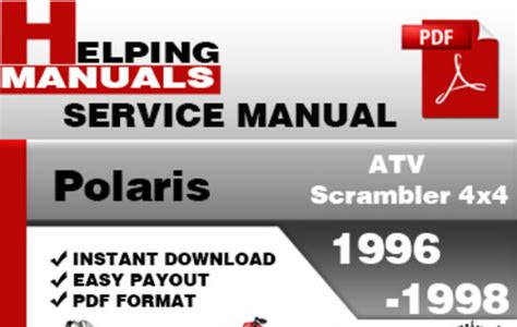 Reading Pdf polaris atv scrambler 400 1997 1998 service repair manual mobipocket PDF