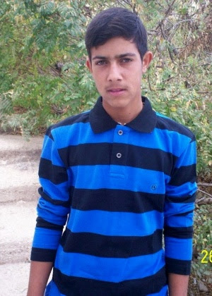Majd Hamad, 15 anos, é filho de brasileira de Goiás que se mudou para a Cisjordânia há 17 anos