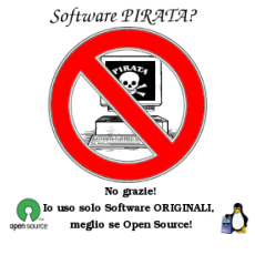 Software PIRATA? No grazie!
