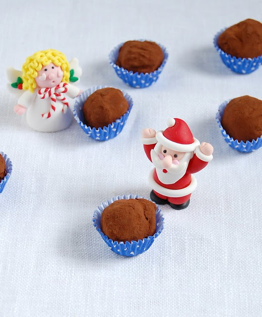 Eggnog truffles / Trufas de eggnog