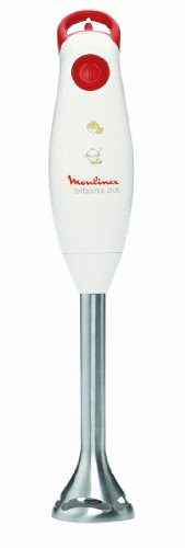 Moulinex DD101141 Mixeur Turbomix Plus Petit Modale Blanc / Rouge EU