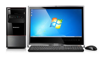 Description: Lenovo H405 With Monitor