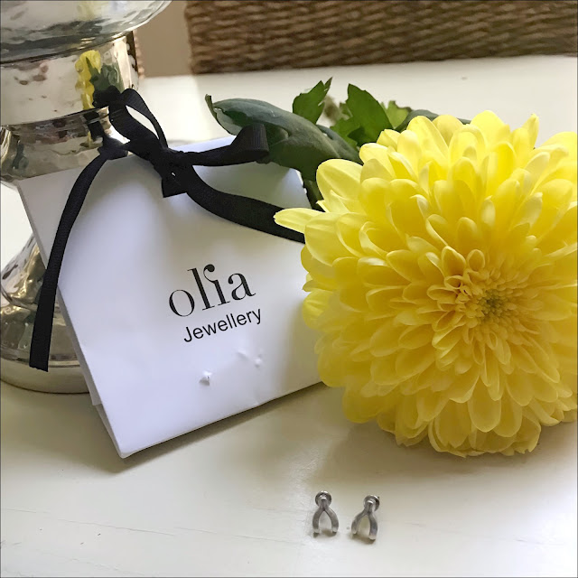 My Midlife Fashion, Olia jewellery, wishbone earrings