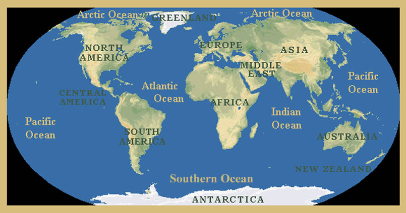 world map continents. world map continents.
