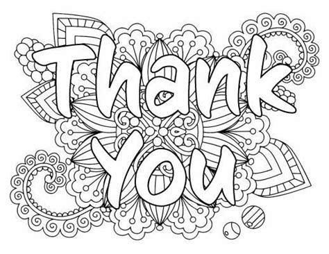 You can easily save it and print right away. 7 free printable thank you coloring pages adult coloring books