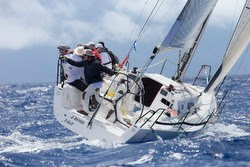 J/111 sailing Les Voile St Barths
