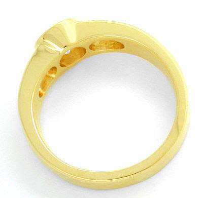 Foto 2, Neu! Supertop Brillant-Ring Lupenrein Schmuck Portofrei, S8586