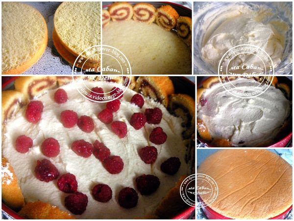 Genoise Aux Framboises Et Creme Mousseline