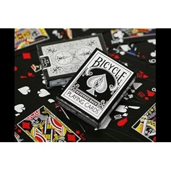 Jeu Bicycle Reverse Noir (Bicycle Reverse Back Black) Jeu Bicycle Reverse Noir (Bicycle Reverse Back Black)