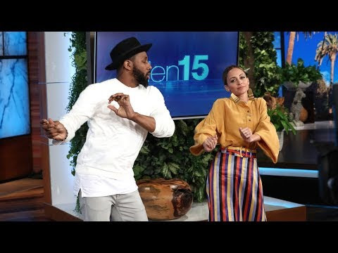 Nicole Richie Gets a Dance Lesson from tWitch