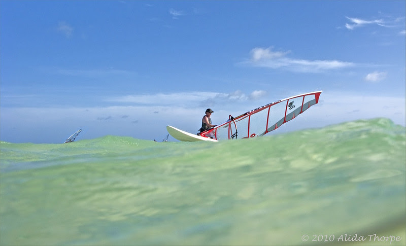 Lac Bay windsurfing, 2010