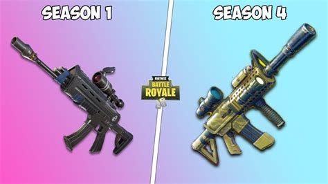 evolution  weapons  fortnite season  season