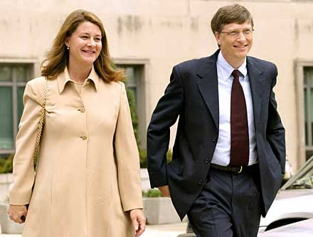She married Gates 