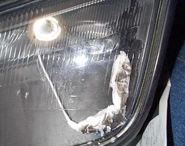 ヘッドライトレンズのくもり 汚れをクリーニング フェアレディzオーナーネットワーク Falcon Diy