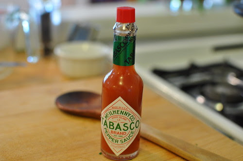 tabasco only