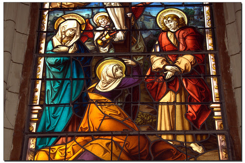 Vidriera en los Jerónimos