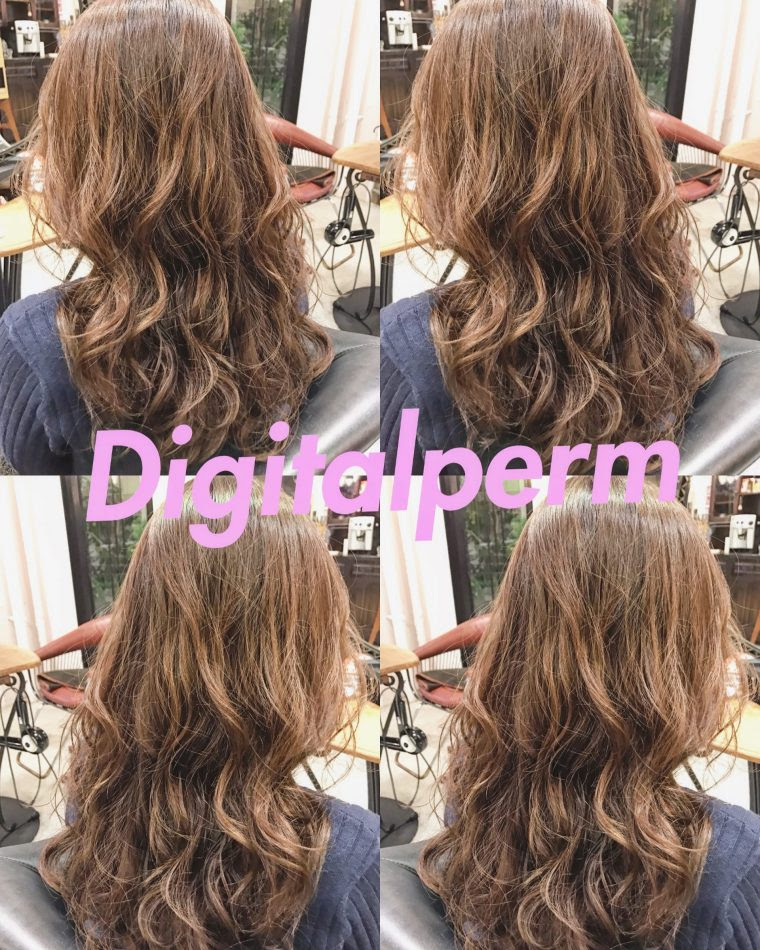 乾かすだけで外国人風 ロングヘアの方必見 デジタルパーマヘア コテ巻き風パーマが得意の東京美容師野田ともる