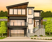 38+ Modern House Plans Sloped Lot