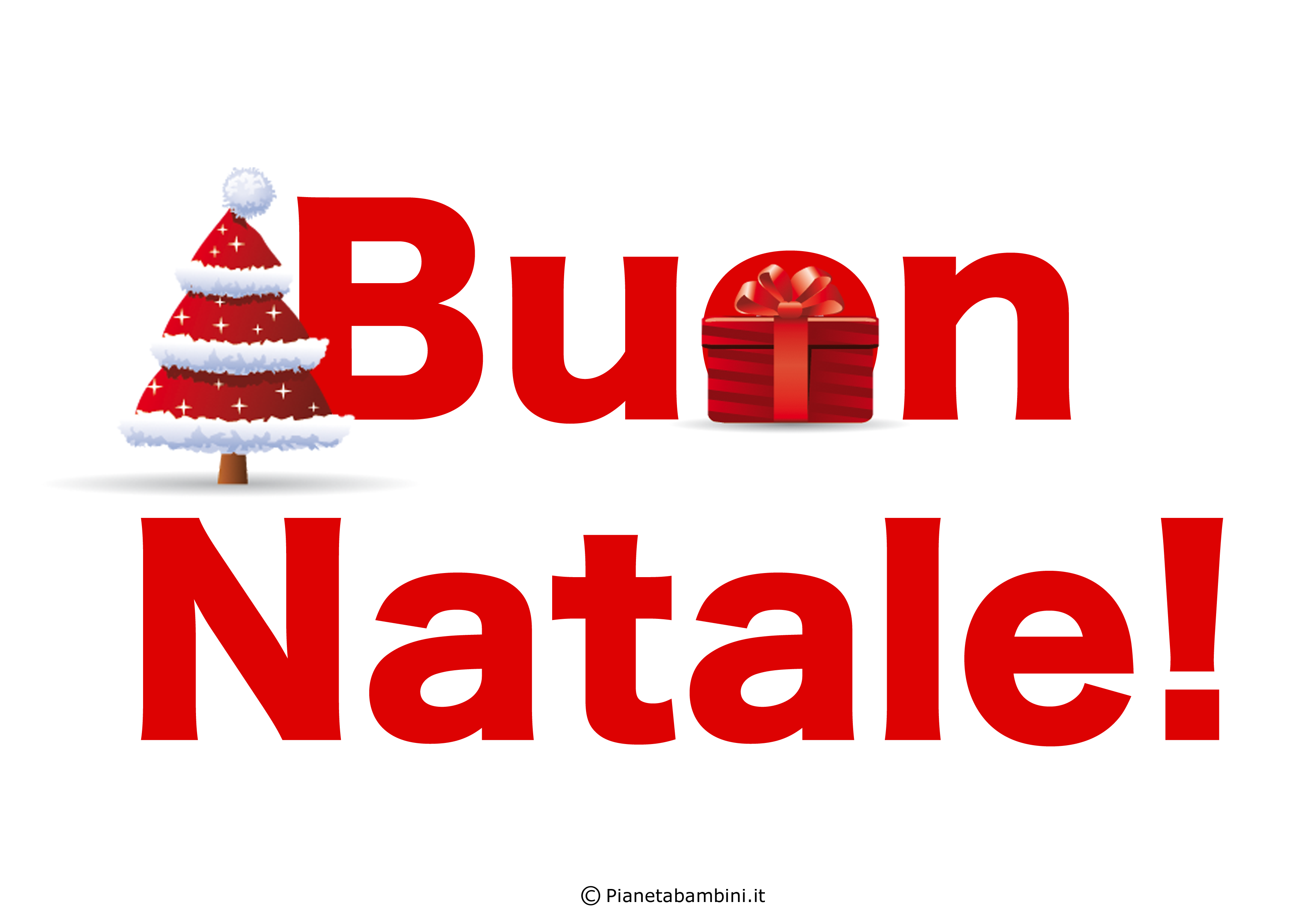 Scritta Buon Natale n 2