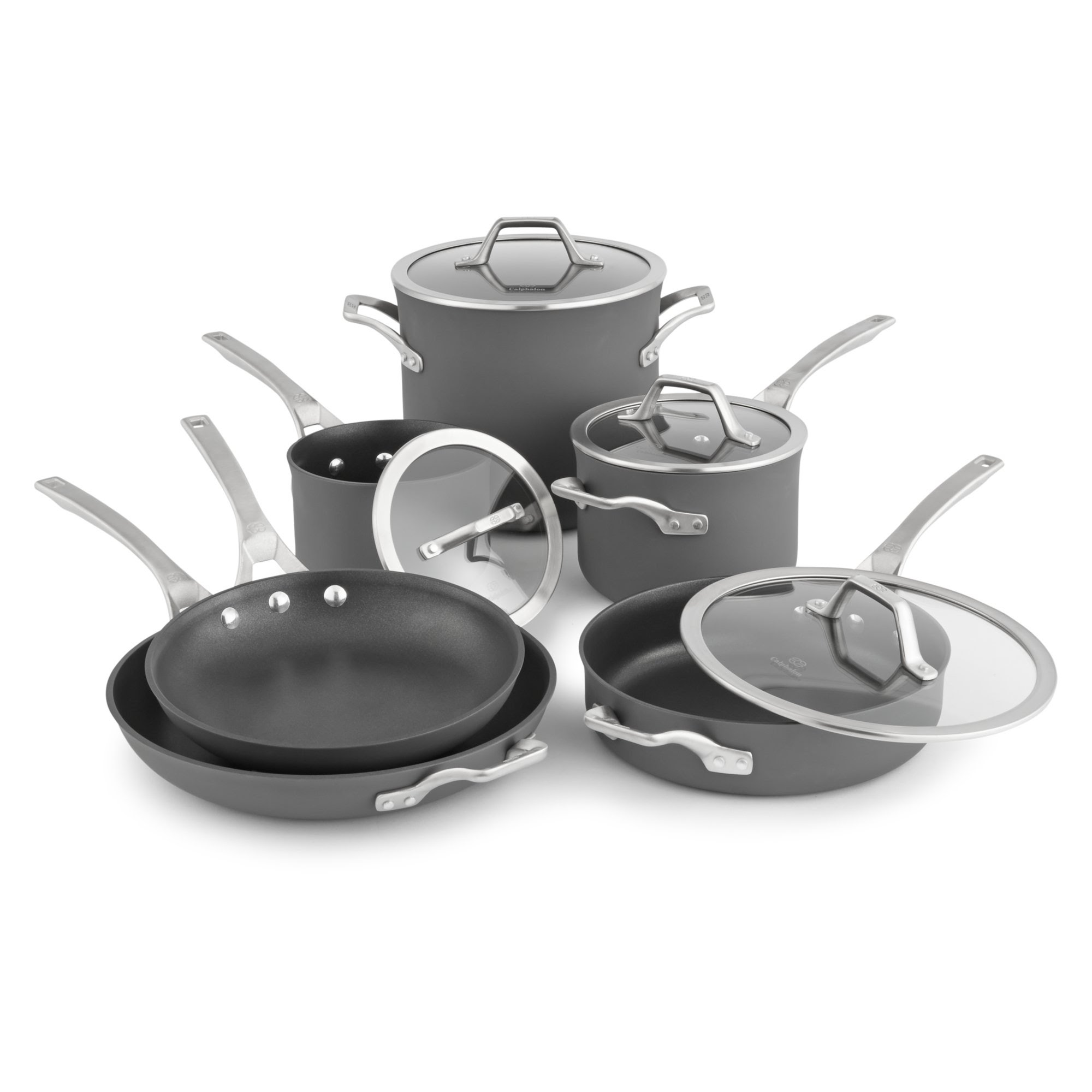 Calphalon Signature™ Nonstick 10-pc. Cookware Set  CalphalonUSAStore